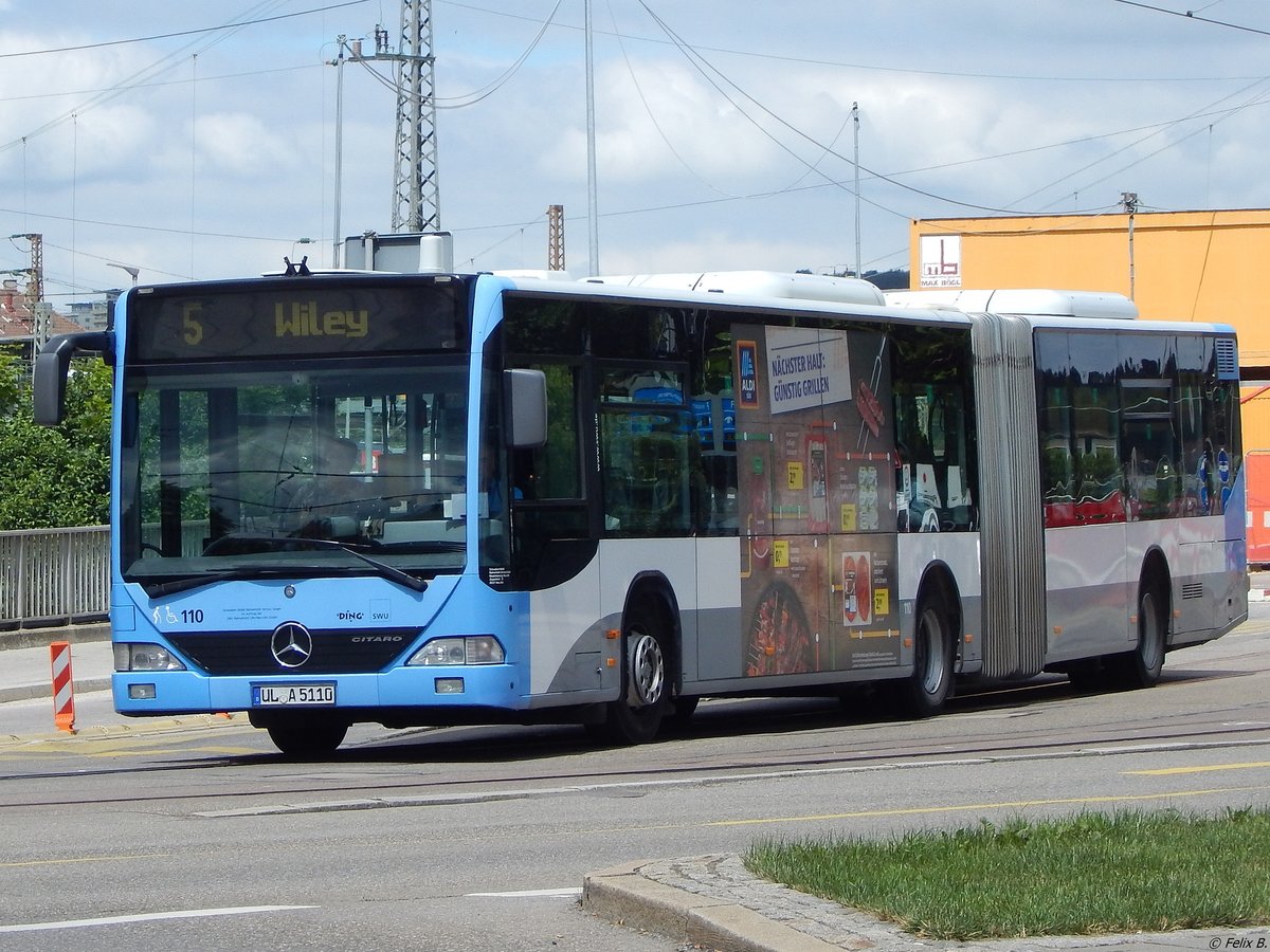 Mercedes Citaro I der SWU in Ulm.