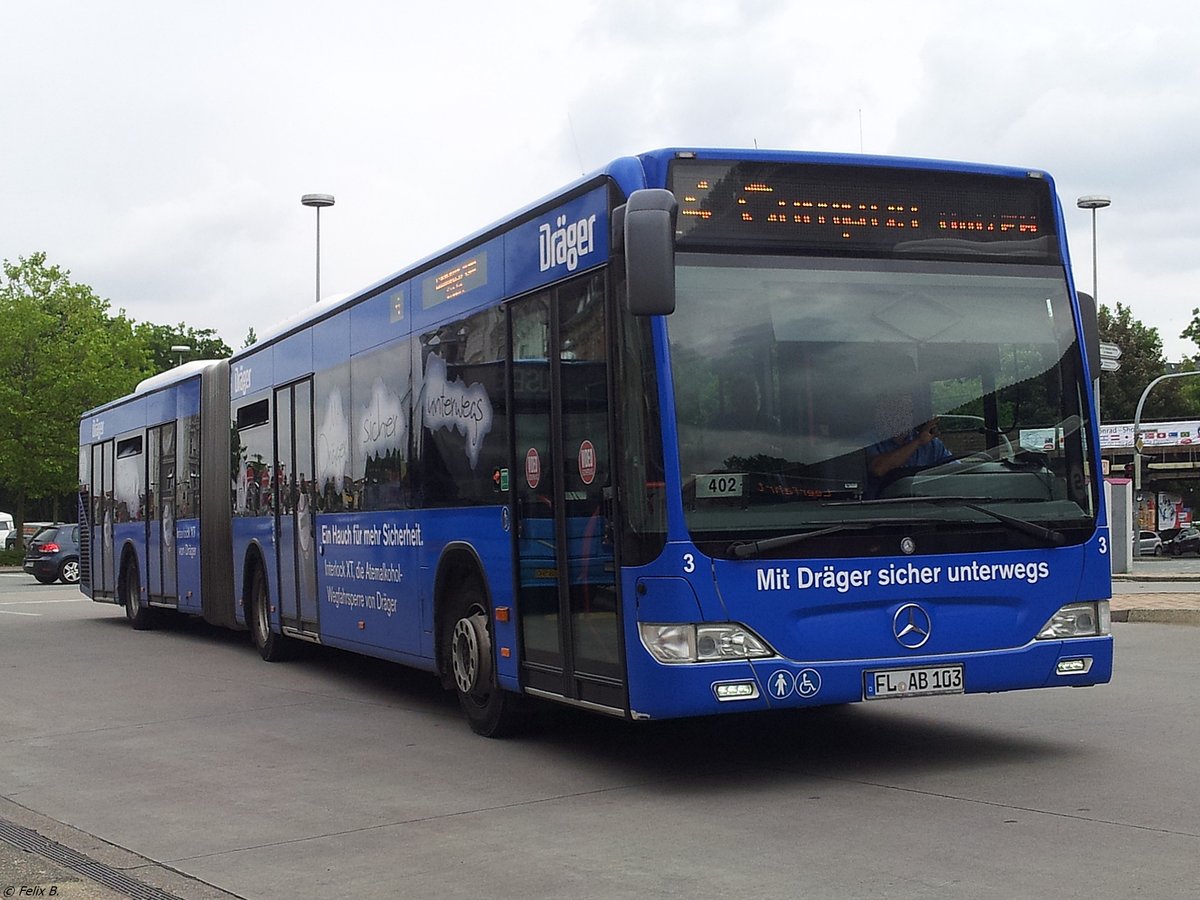 Mercedes Citaro II von Aktivbus Flensburg in Flensburg.