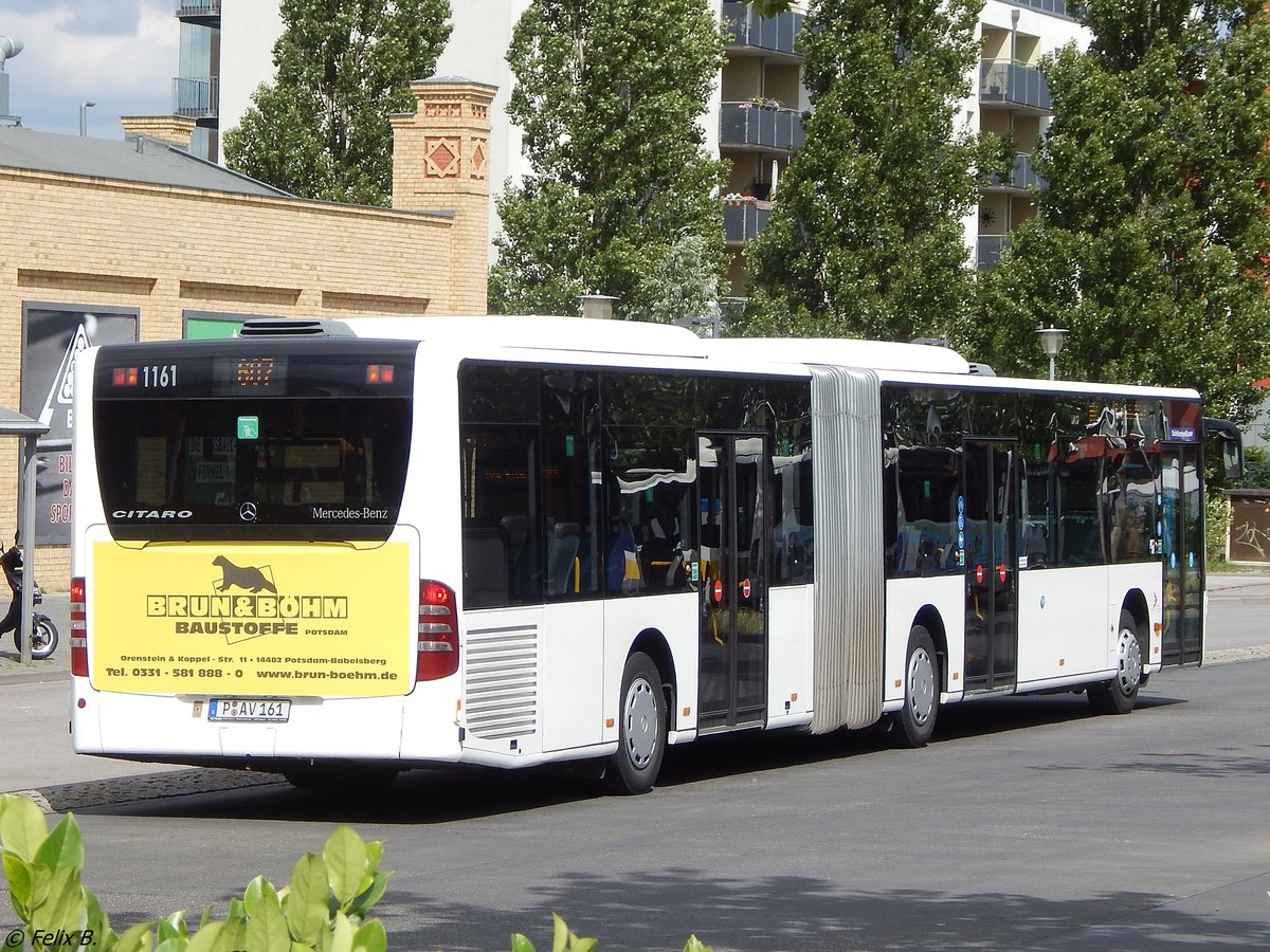 Mercedes Citaro II der Beelitzer Verkehrs- und Servicegesellschaft mbH in Potsdam.