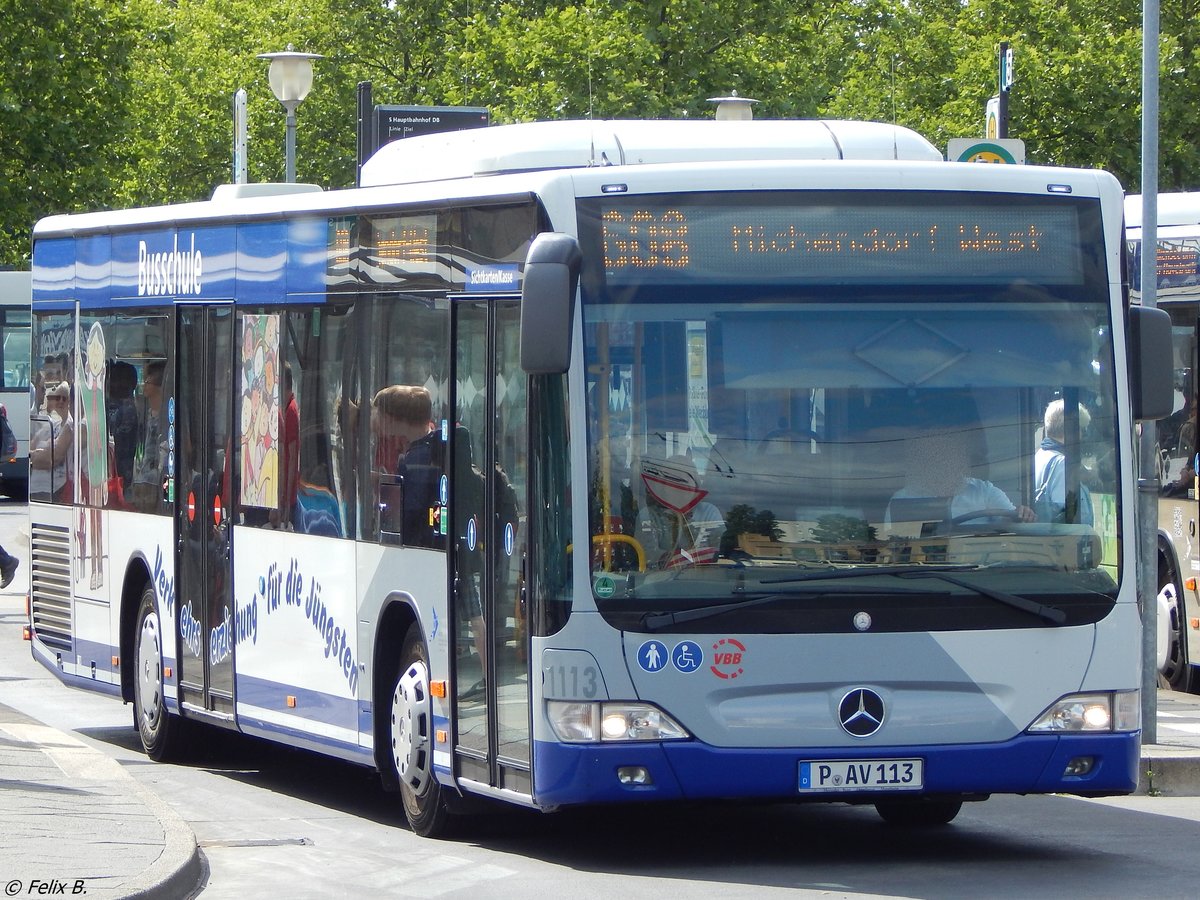 Mercedes Citaro II der Beelitzer Verkehrs- und Servicegesellschaft mbH in Potsdam.