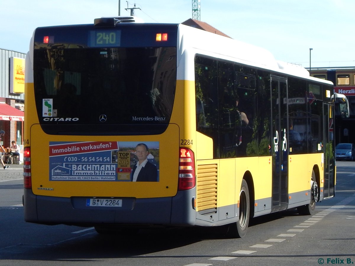 Mercedes Citaro II der BVG in Berlin.