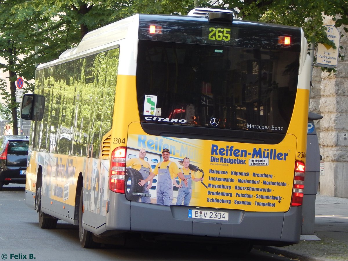 Mercedes Citaro II der BVG in Berlin.