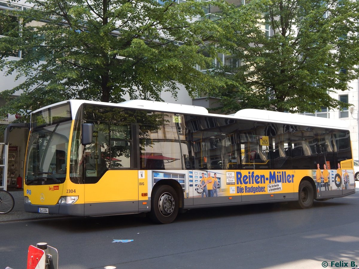 Mercedes Citaro II der BVG in Berlin.