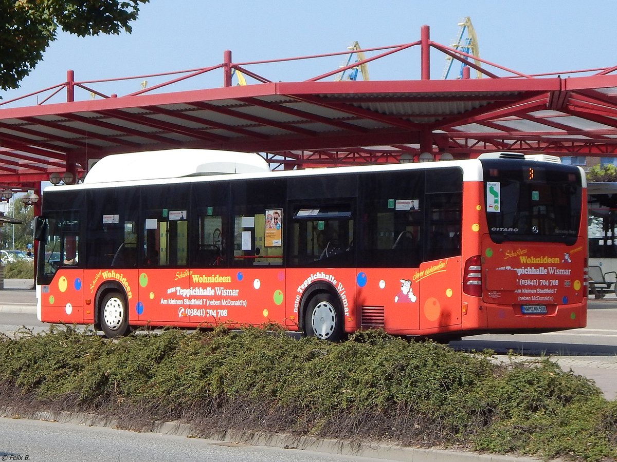 Mercedes Citaro II CNG von Nahbus in Wismar.