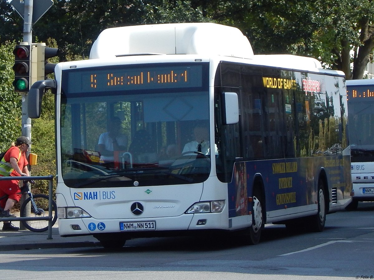 Mercedes Citaro II CNG von Nahbus in Wismar.