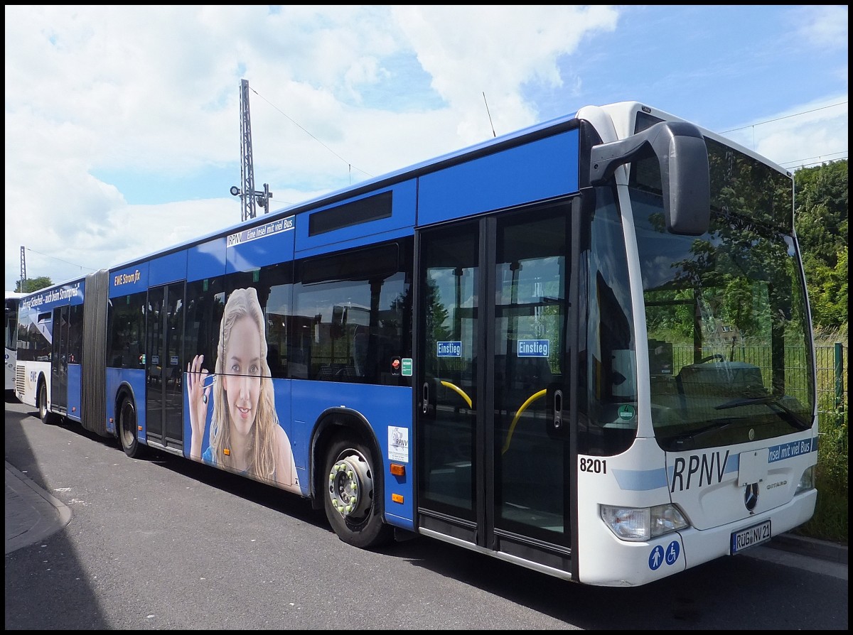 Mercedes Citaro II (dieser Wagen fhrt jetzt in Stralsund fr die Stadtwerke) der RPNV in Sassnitz.