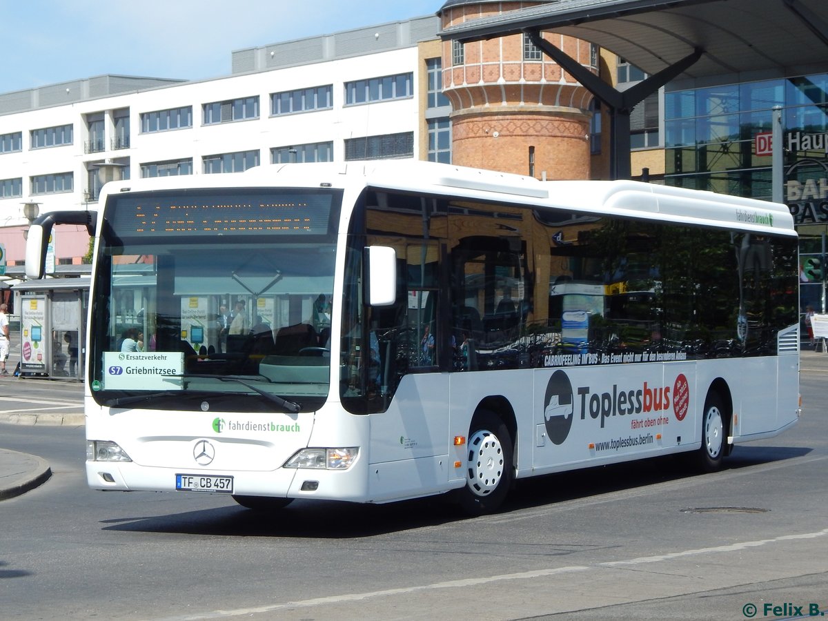 Mercedes Citaro II vom Fahrdienst Brauch aus Deutschland in Potsdam.