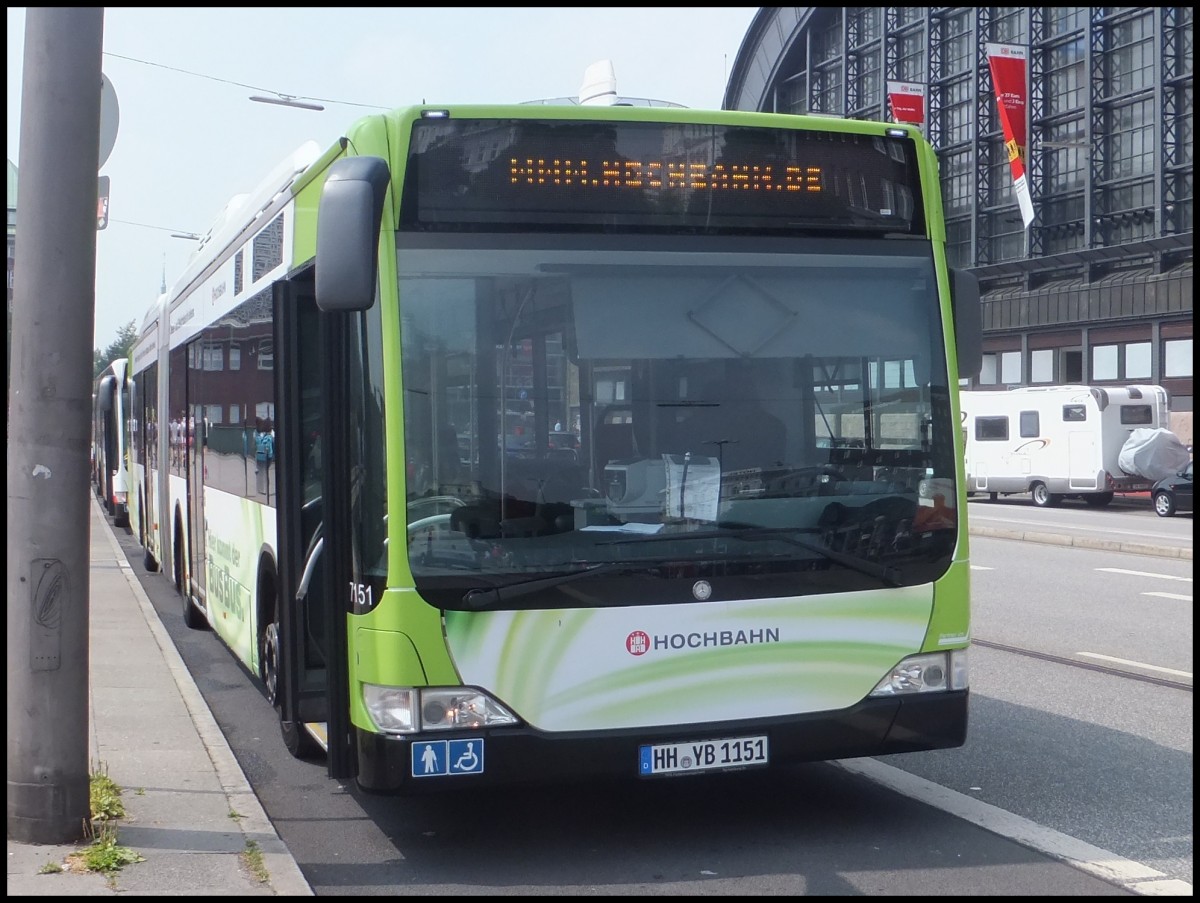 Mercedes Citaro II GDH der Hamburger Hochbahn AG in Hamburg