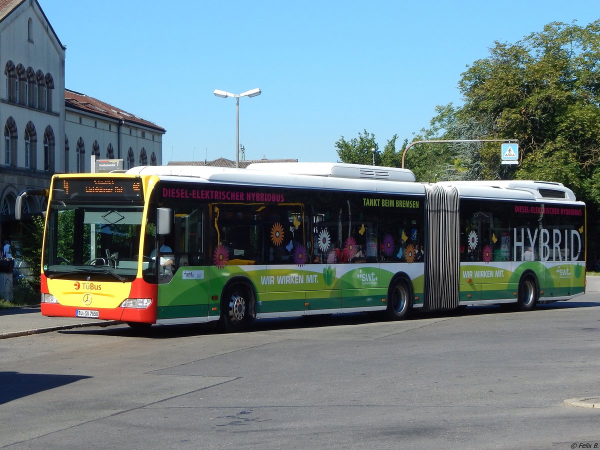 Mercedes Citaro II GHD von TüBus in Tübingen.