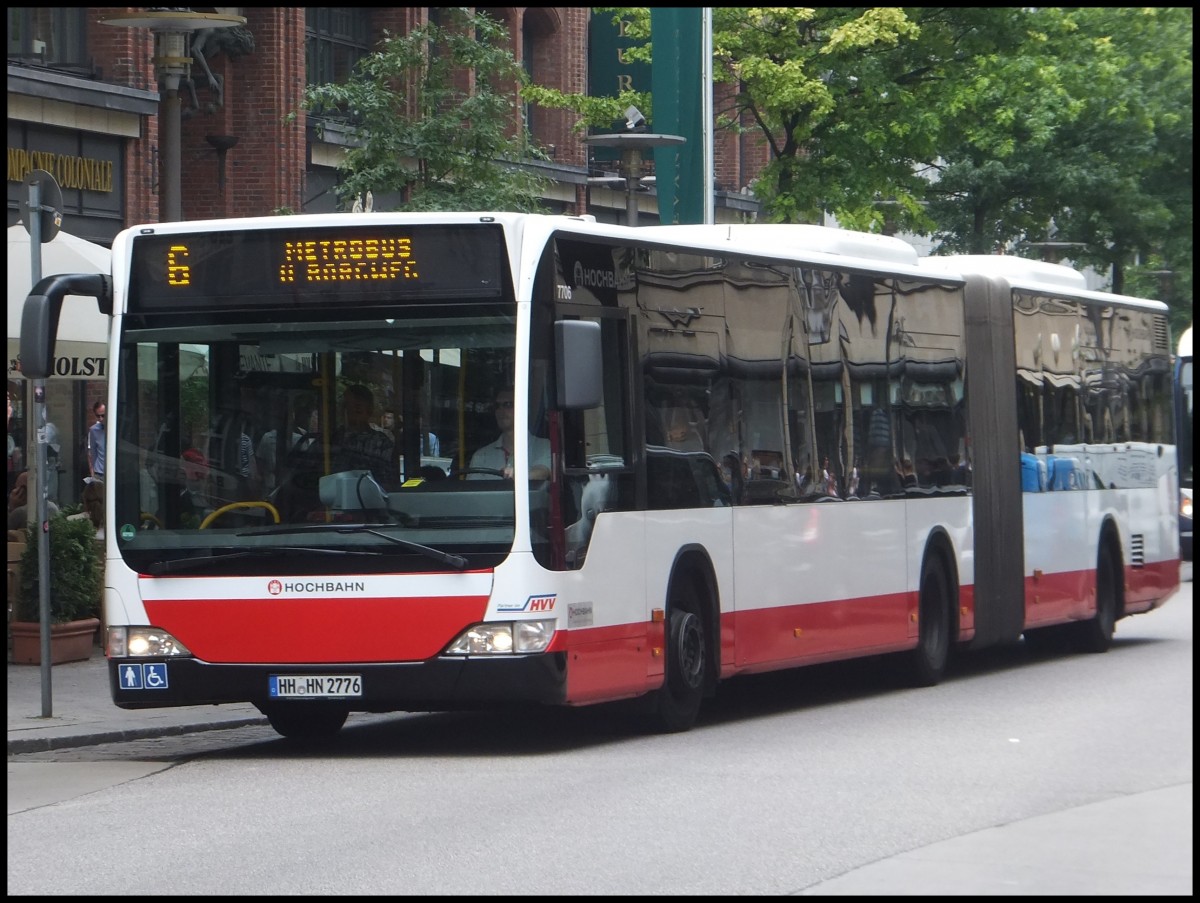 Mercedes Citaro II der Hamburger Hochbahn AG in Hamburg.