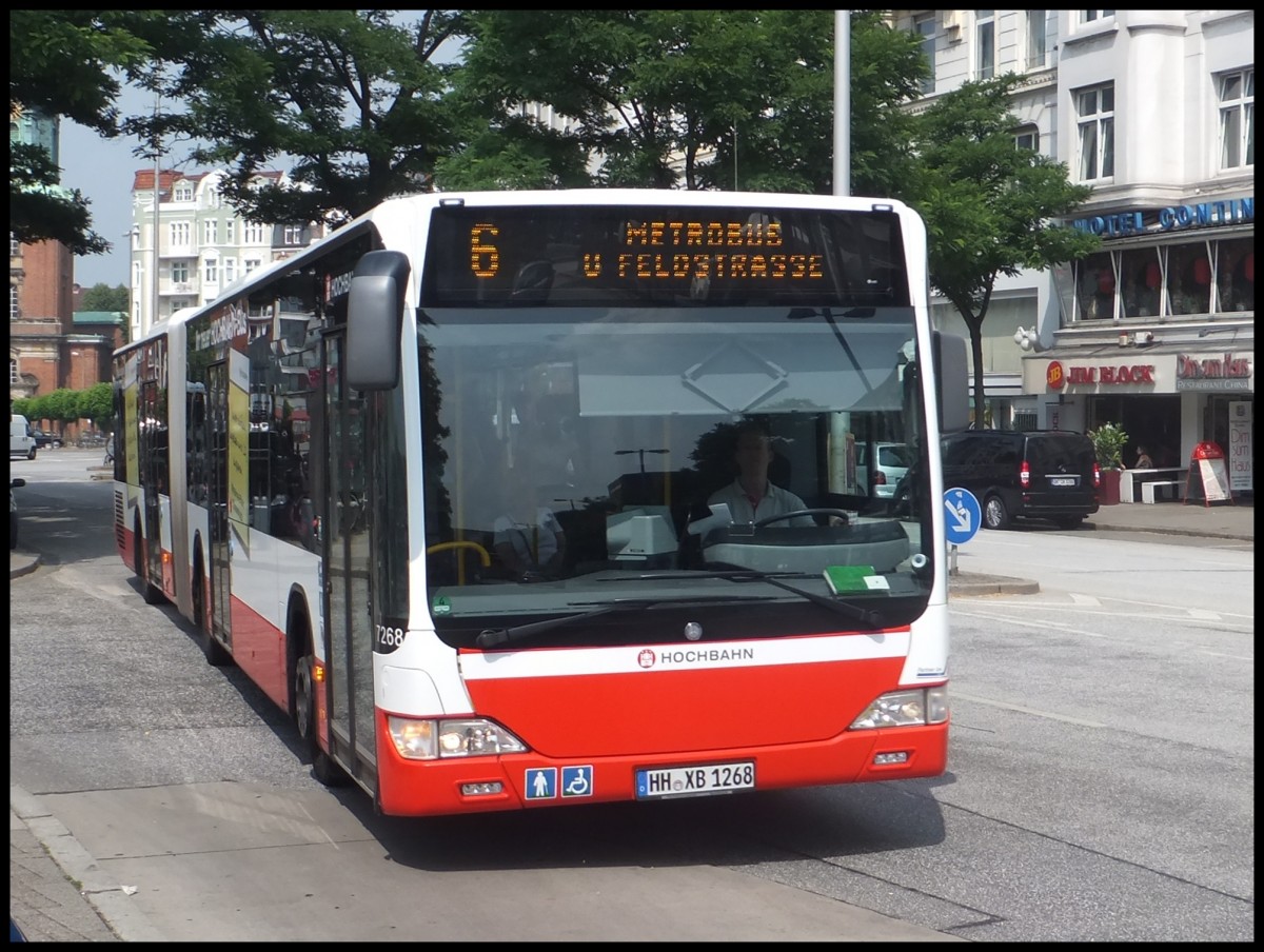 Mercedes Citaro II der Hamburger Hochbahn AG in Hamburg.