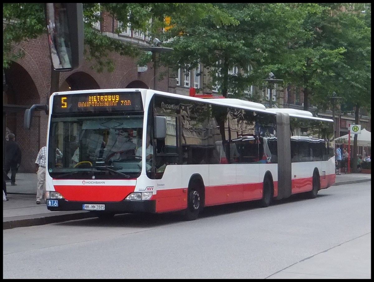 Mercedes Citaro II der Hamburger Hochbahn AG in Hamburg.