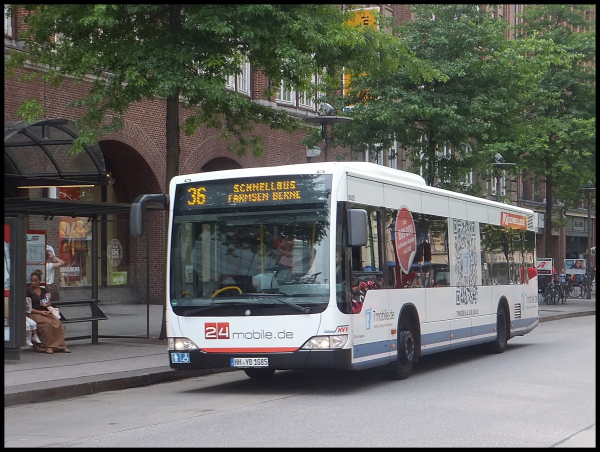 Mercedes Citaro II der Hamburger Hochbahn AG in Hamburg.