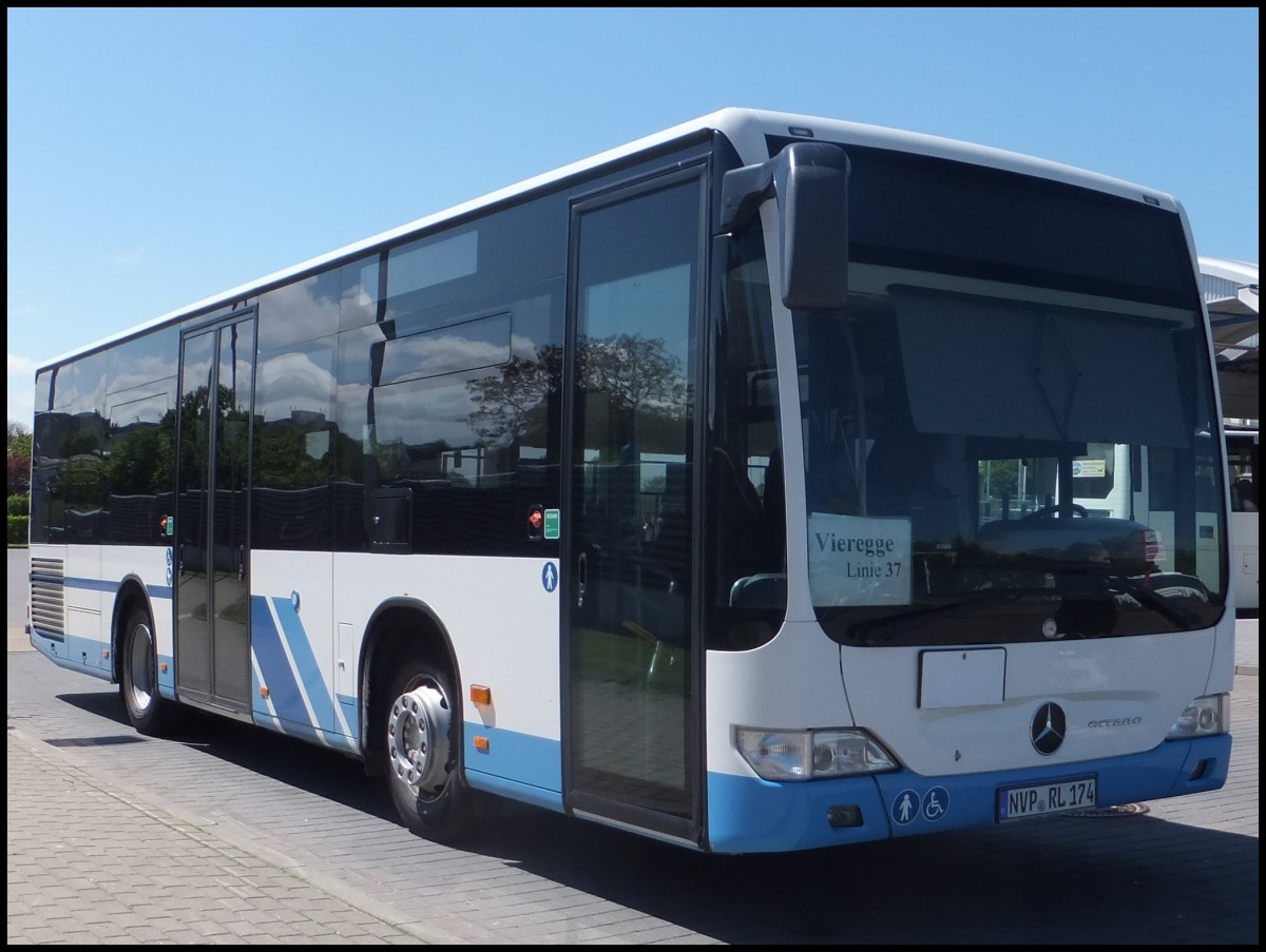 Mercedes Citaro II K der VVR (ex KVG Ribnitz) in Bergen.