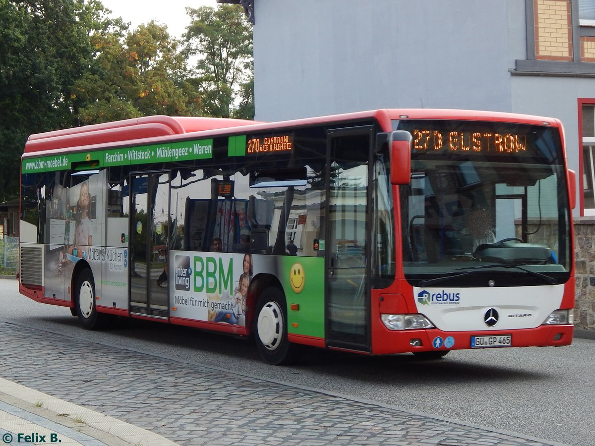 Mercedes Citaro II LE Ü von Regionalbus Rostock in Güstrow.