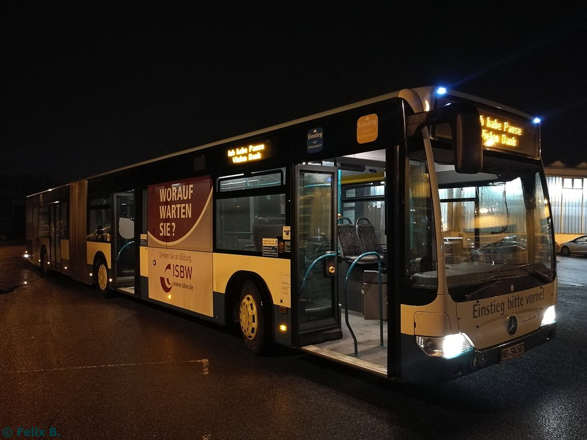 Mercedes Citaro II der Neubrandenburger Verkehrsbetriebe in Neubrandenburg.