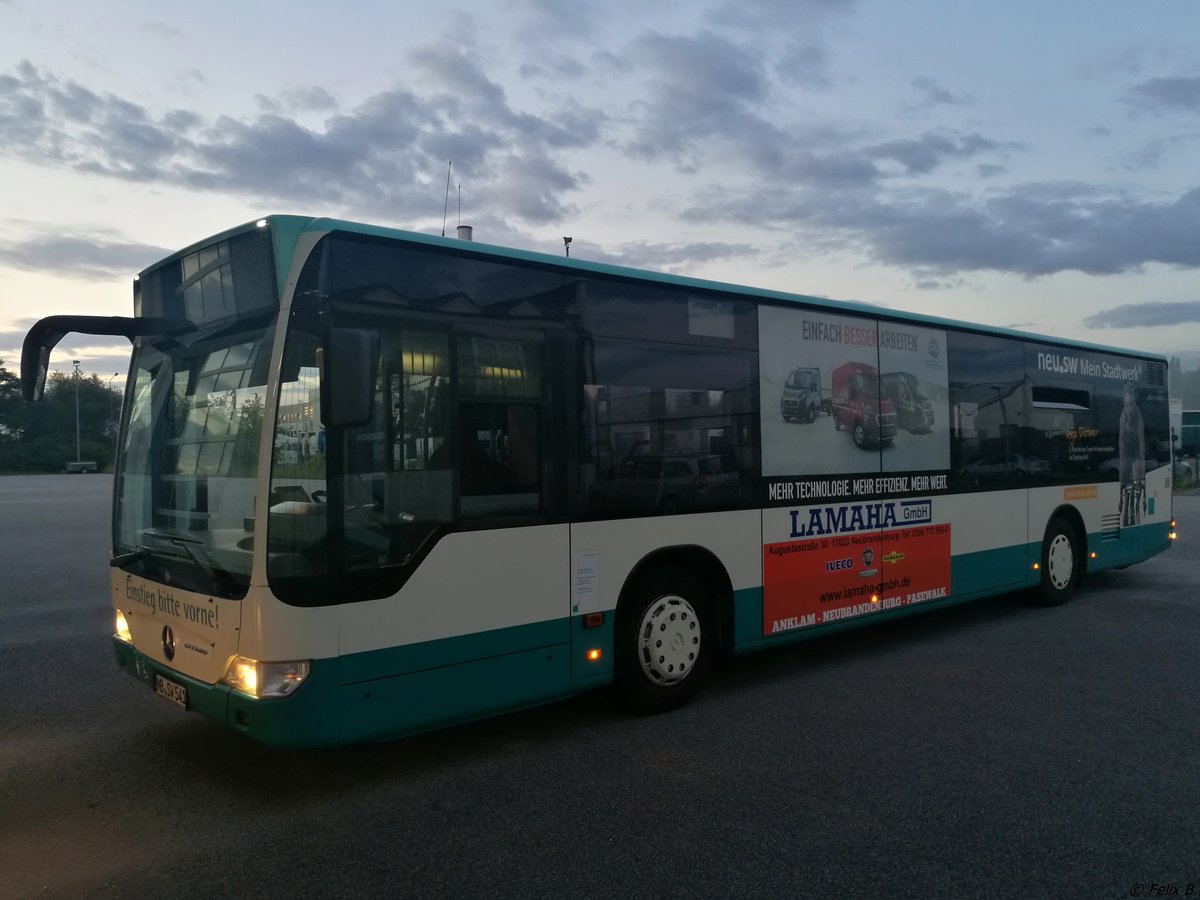 Mercedes Citaro II der Neubrandenburger Verkehrsbetriebe in Neubrandenburg.