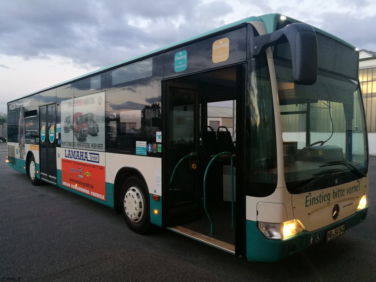 Mercedes Citaro II der Neubrandenburger Verkehrsbetriebe in Neubrandenburg.