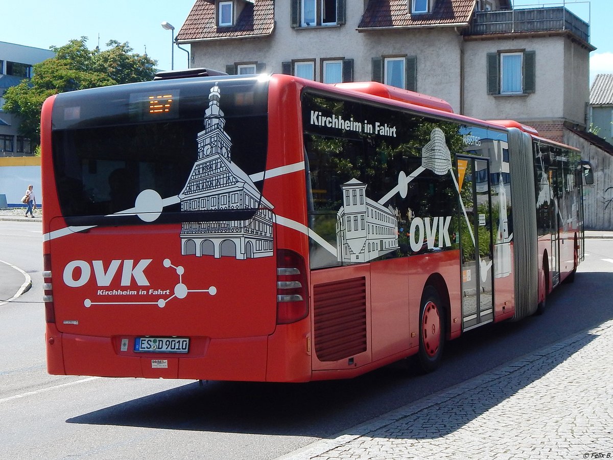 Mercedes Citaro II von Omnibusverkehr Kirchheim in Nürtingen.