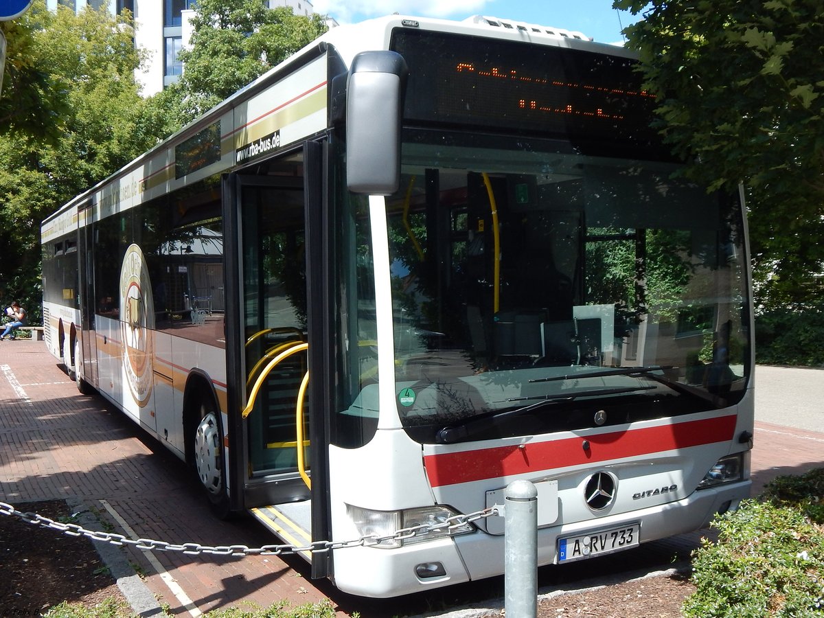 Mercedes Citaro II von Regionalbus Augsburg in Ulm.