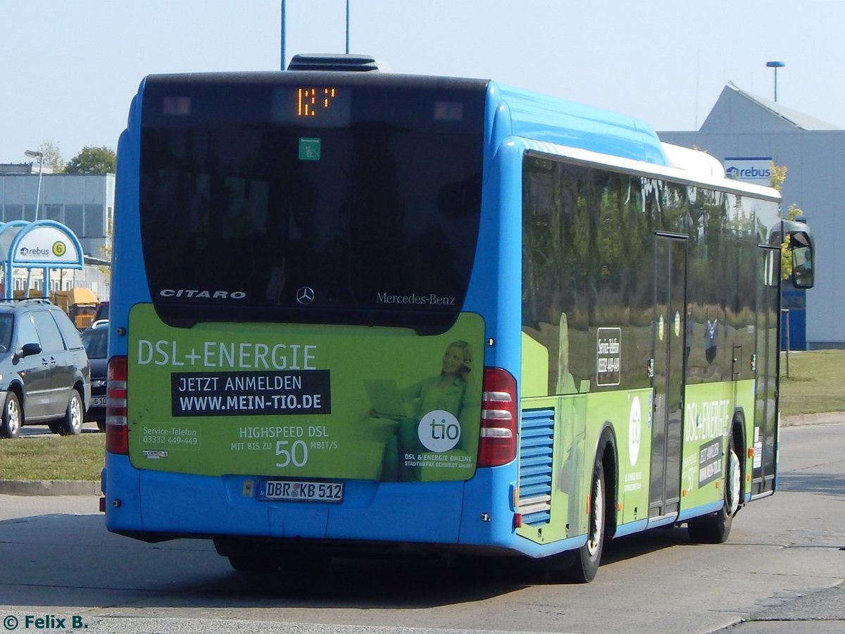 Mercedes Citaro II von Regionalbus Rostock in Rostock.