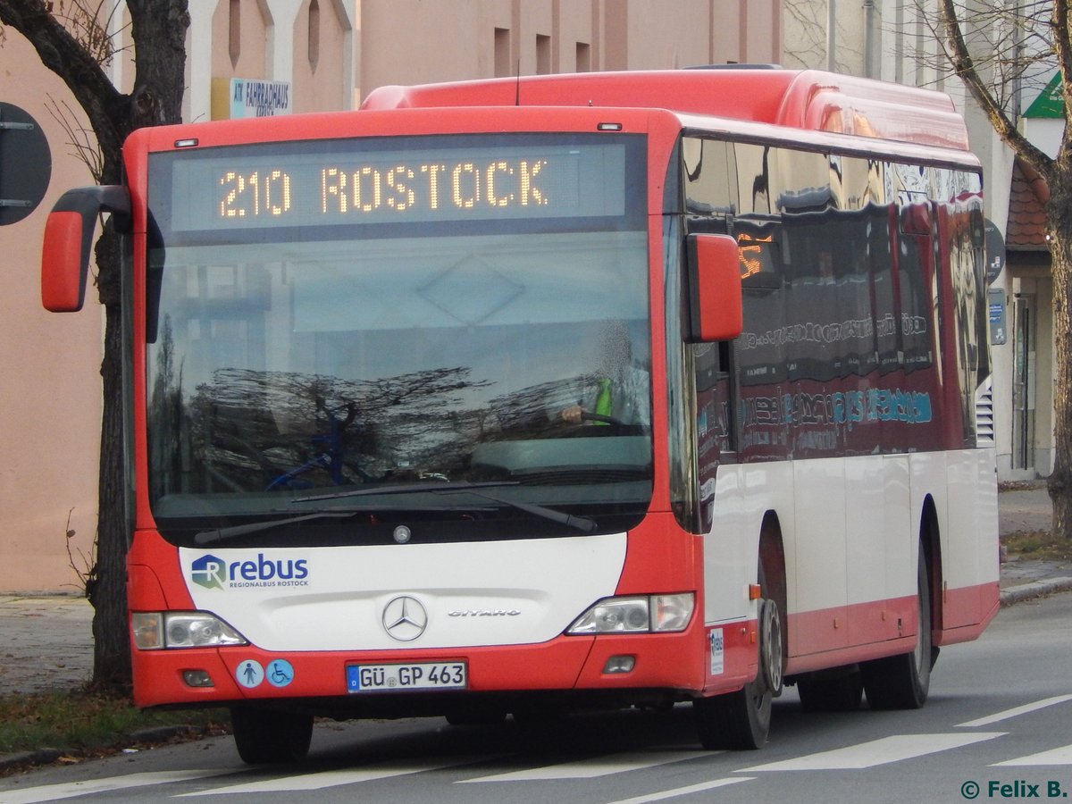 Mercedes Citaro II von Regionalbus Rostock in Gstrow.