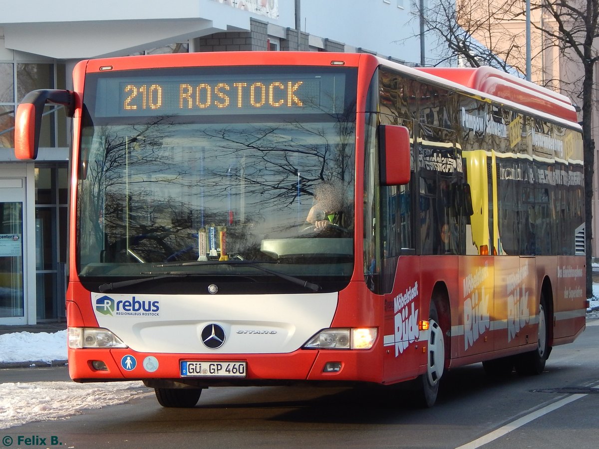 Mercedes Citaro II von Regionalbus Rostock in Güstrow.