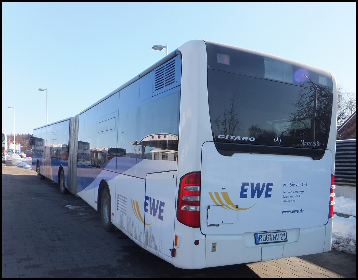 Mercedes Citaro II der RPNV in Bergen.