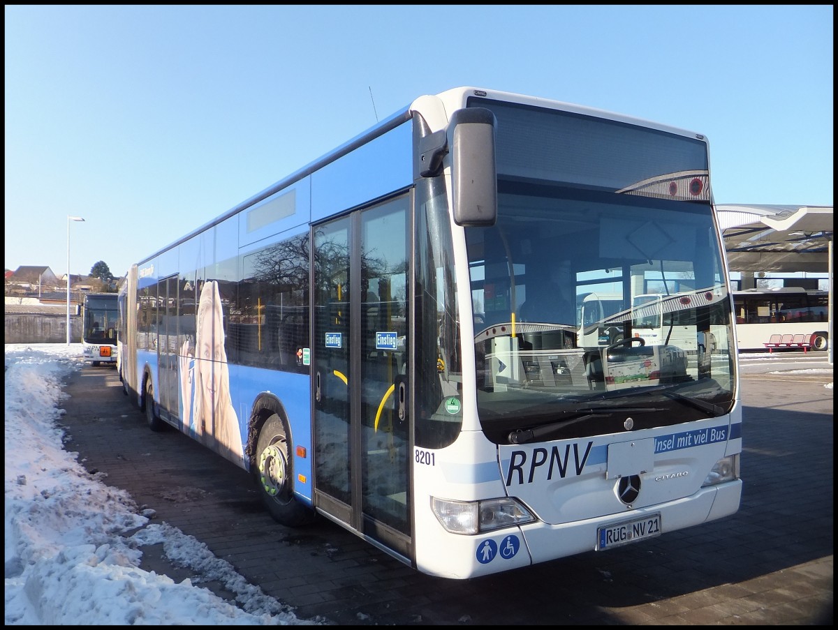 Mercedes Citaro II der RPNV in Bergen.