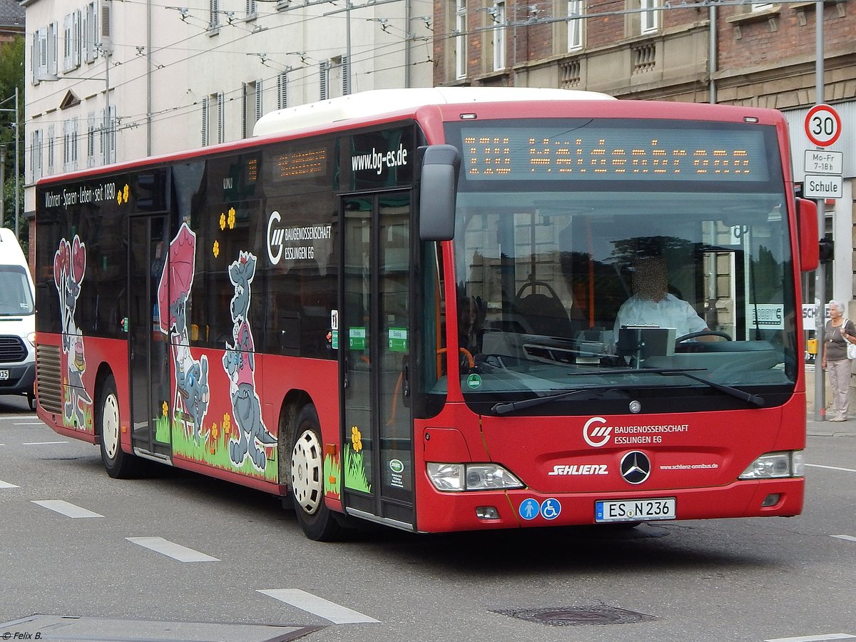 Mercedes Citaro II von Schlienz aus Deutschland in Esslingen.