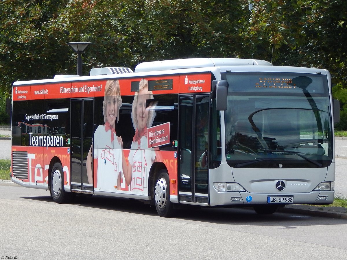 Mercedes Citaro II von Spillmann aus Deutschland in Bietigheim-Bissingen.