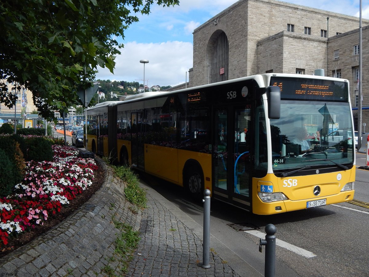 Mercedes Citaro II der SSB in Stuttgart.