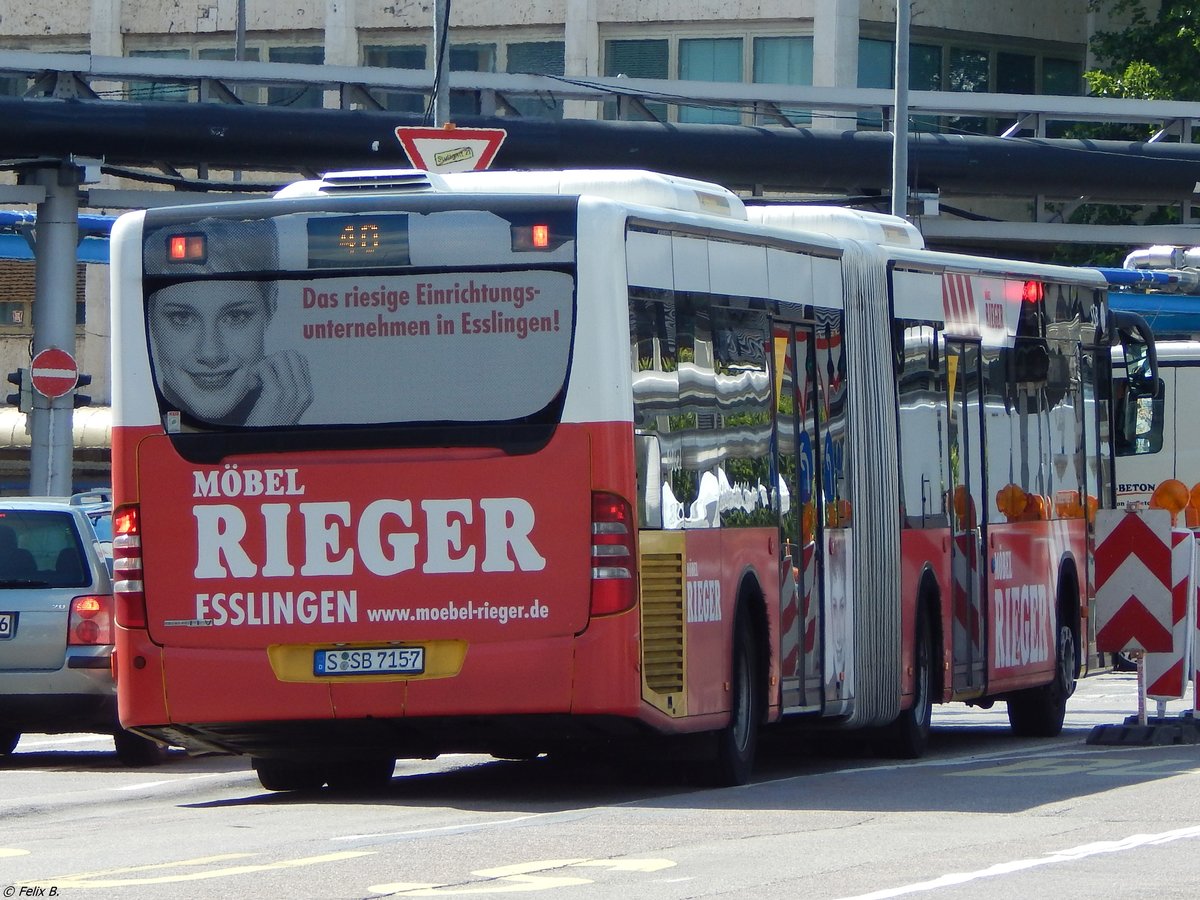 Mercedes Citaro II der SSB in Stuttgart.