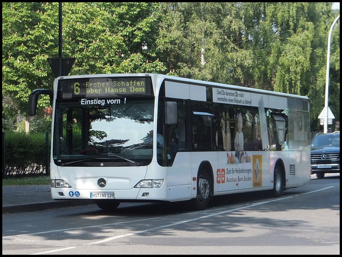 Mercedes Citaro II der Stadtwerke Stralsund in Stralsund.