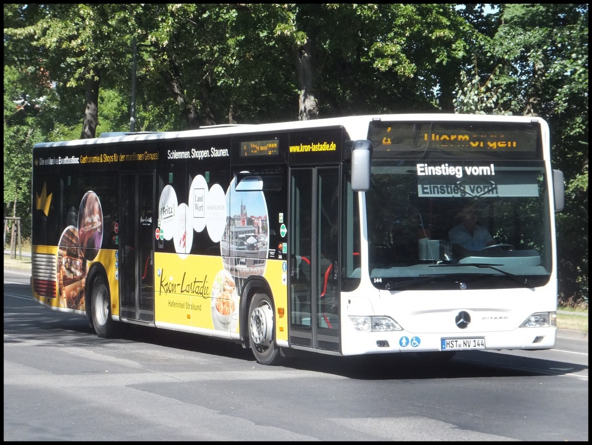 Mercedes Citaro II der Stadtwerke Stralsund in Stralsund. 