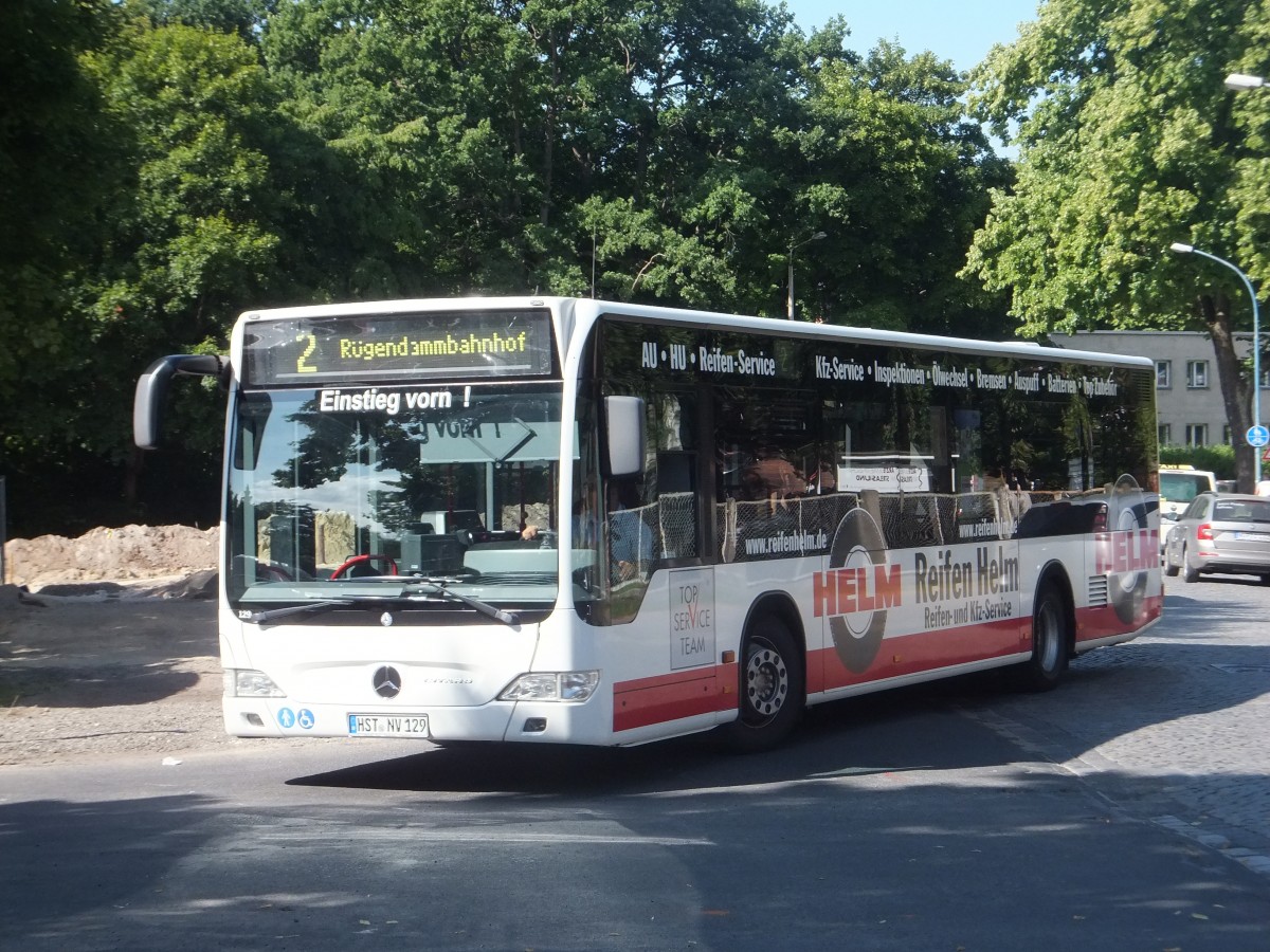 Mercedes Citaro II der Stadtwerke Stralsund in Stralsund.