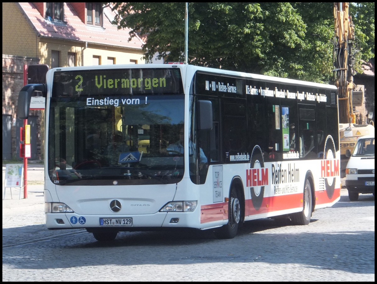 Mercedes Citaro II der Stadtwerke Stralsund in Stralsund.