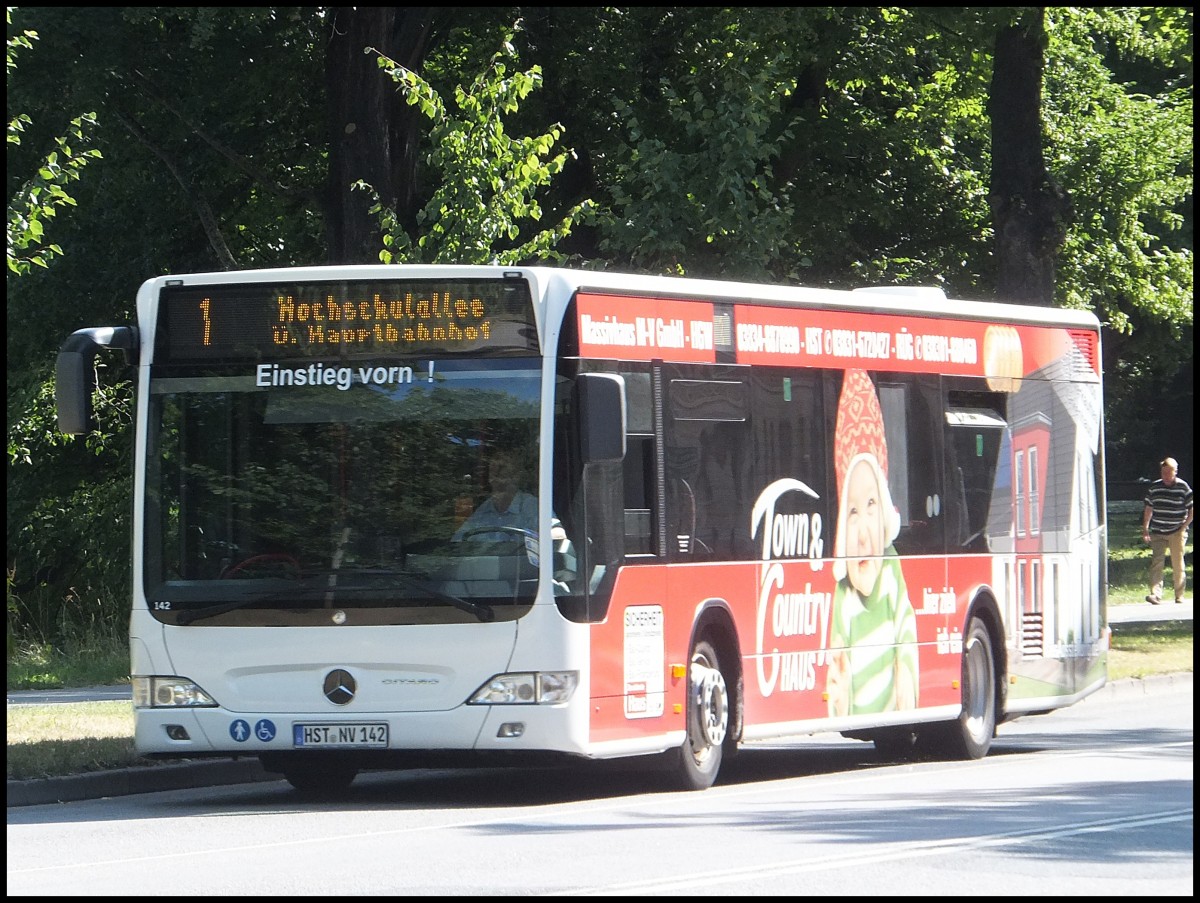 Mercedes Citaro II der Stadtwerke Stralsund in Stralsund.