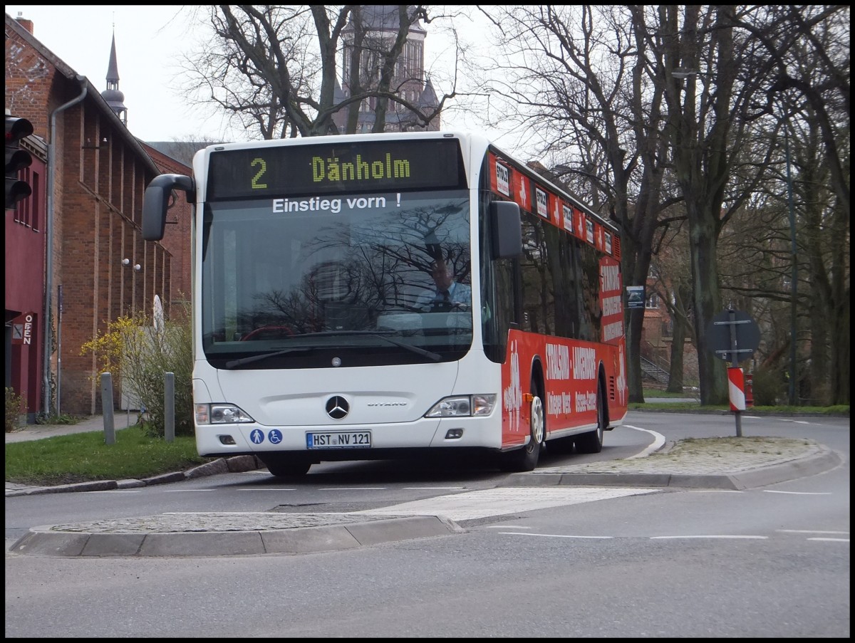 Mercedes Citaro II der Stadtwerke Stralsund in Stralsund.