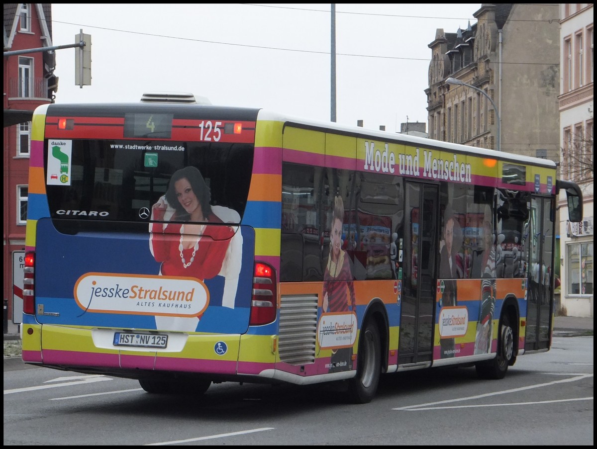 Mercedes Citaro II der Stadtwerke Stralsund in Stralsund.