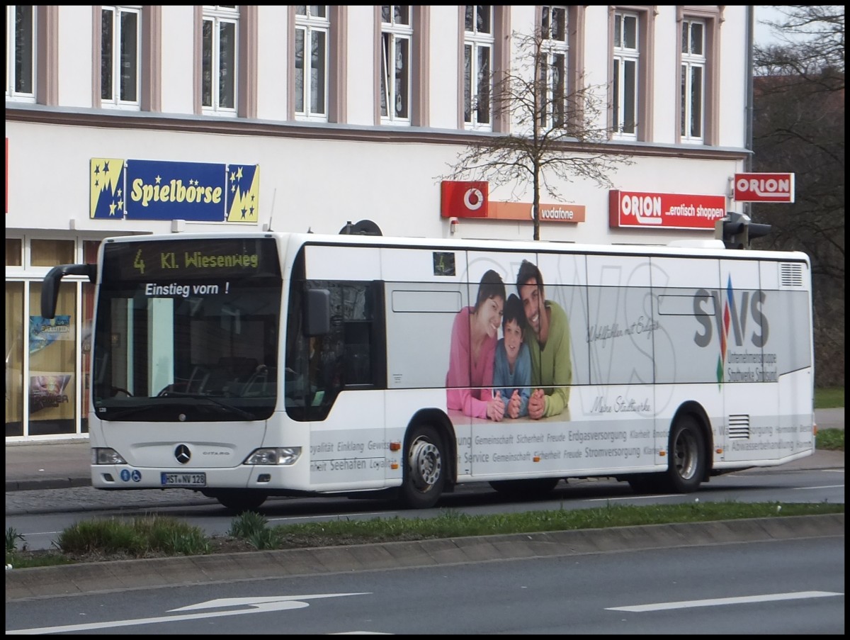 Mercedes Citaro II der Stadtwerke Stralsund in Stralsund.