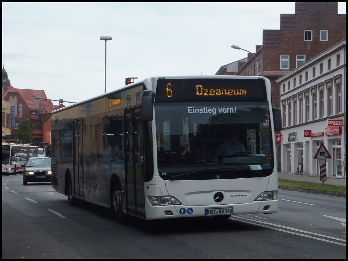 Mercedes Citaro II der Stadtwerke Stralsund in Stralsund.