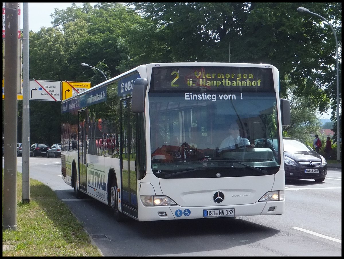 Mercedes Citaro II der Stadtwerke Stralsund in Stralsund.