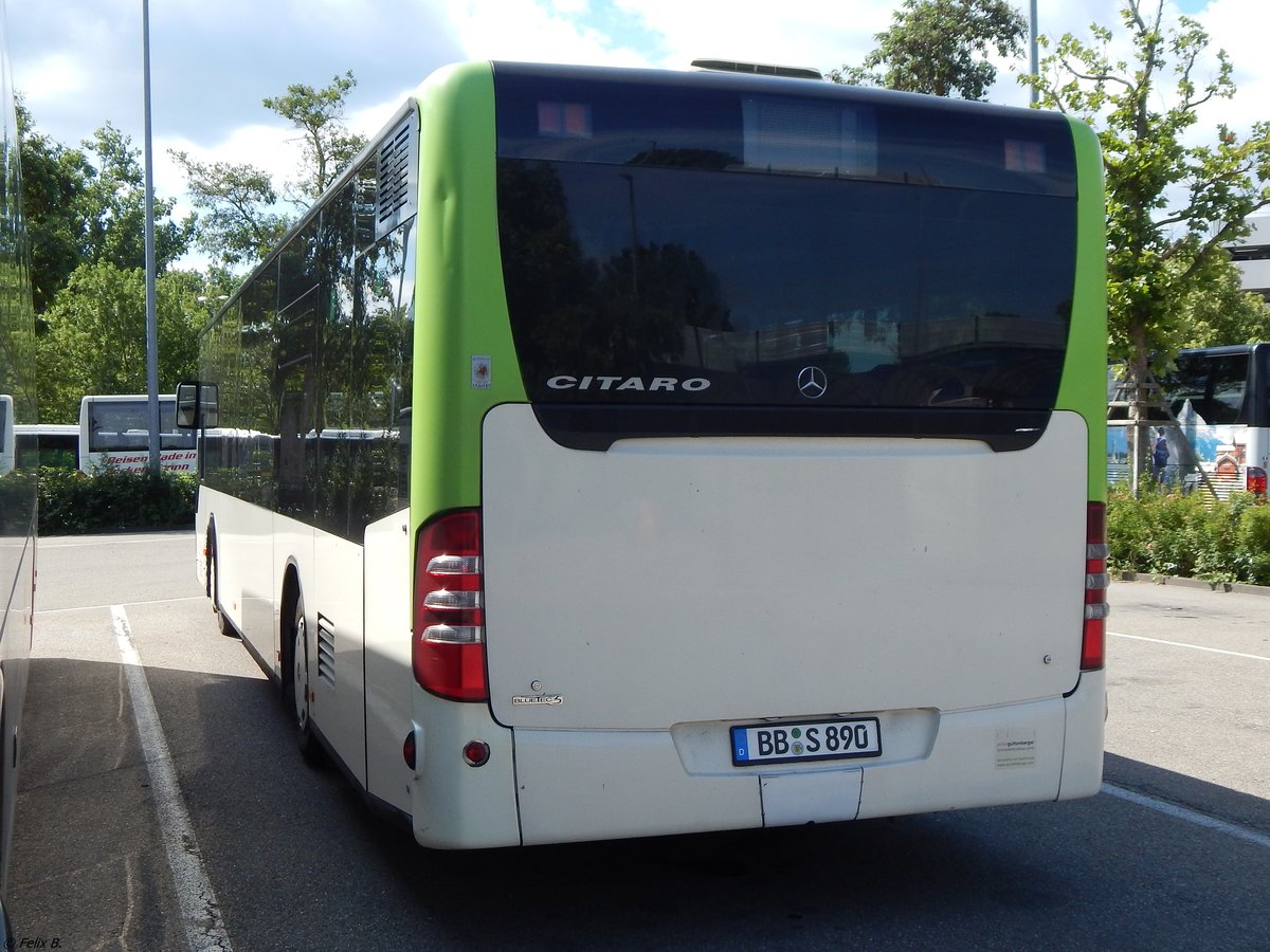 Mercedes Citaro II von Süsser aus Deutschland (ex Schlienz) in Sindelfingen.