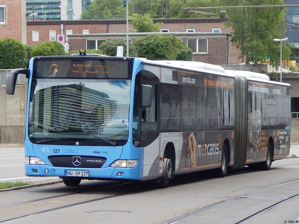 Mercedes Citaro II der SWU in Ulm.