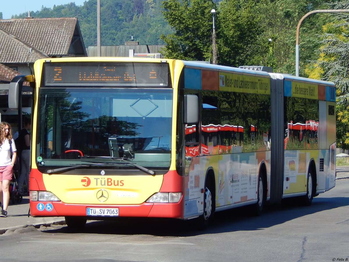 Mercedes Citaro II von TüBus in Tübingen.