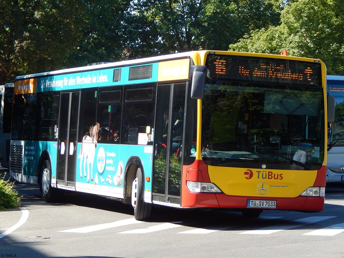 Mercedes Citaro II von TüBus in Tübingen.