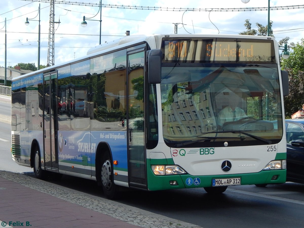 Mercedes Citaro II Ü der Barnimer Busgesellschaft in Eberswalde.