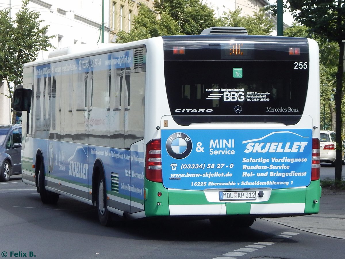 Mercedes Citaro II Ü der Barnimer Busgesellschaft in Eberswalde.