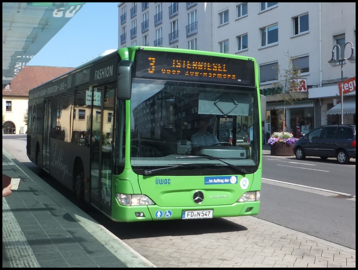 Mercedes Citaro II der WAG in Fulda.